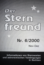Titelseite STERNFREUND
