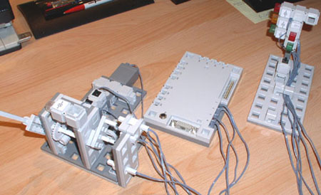 LASY-Control-Interface mit Ampel- und Schrankensteuerung