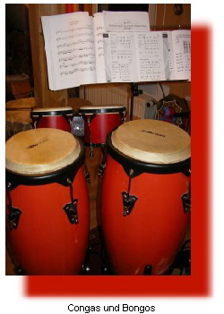 Congas und Bongos