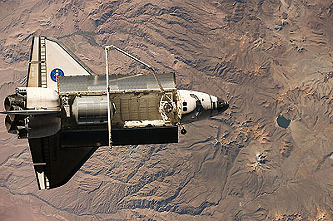 Hier sollte das US amerikanische Space Shuttle erscheinen