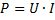 P = U*I