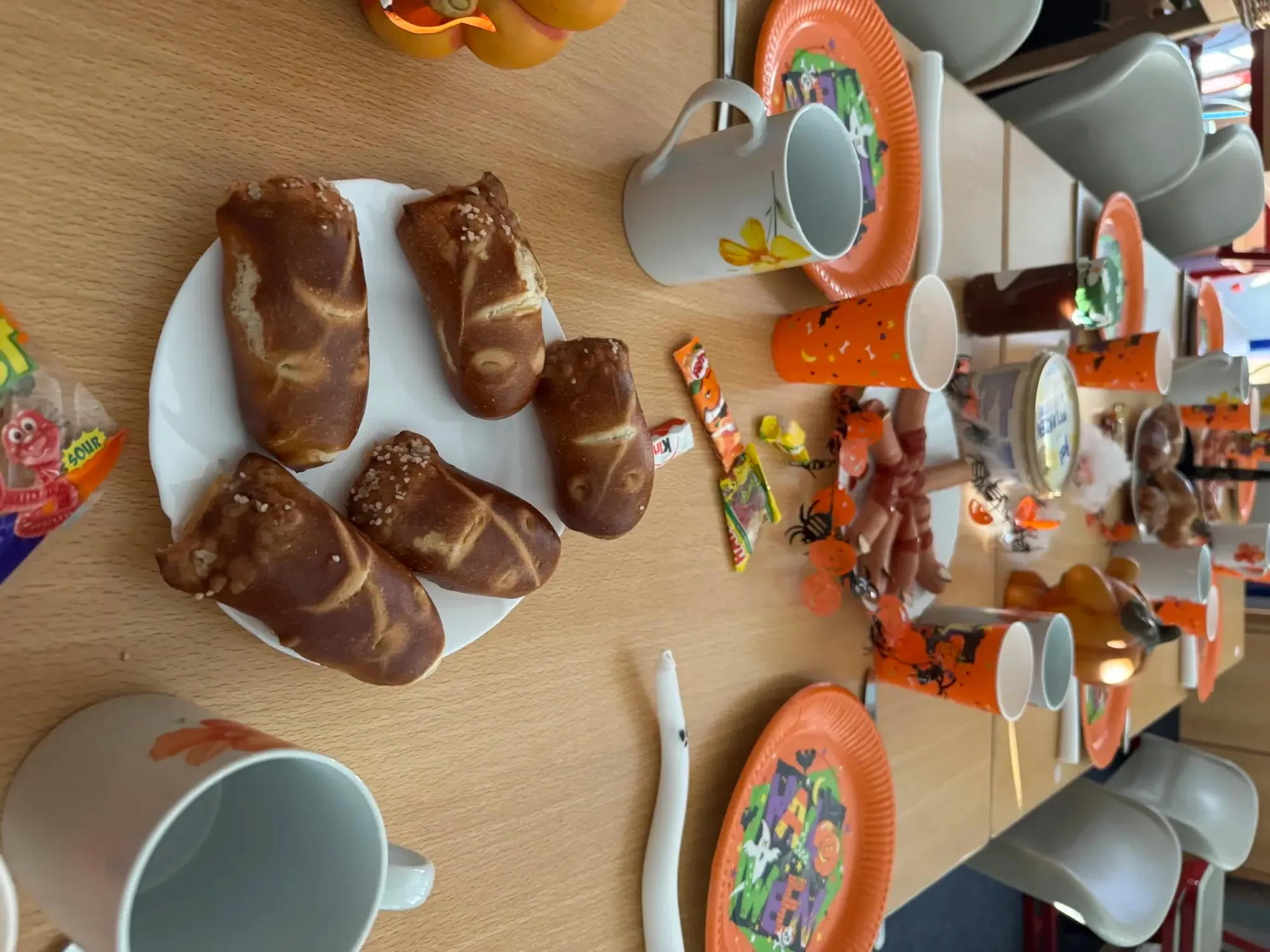 Spontanes Halloweenfest