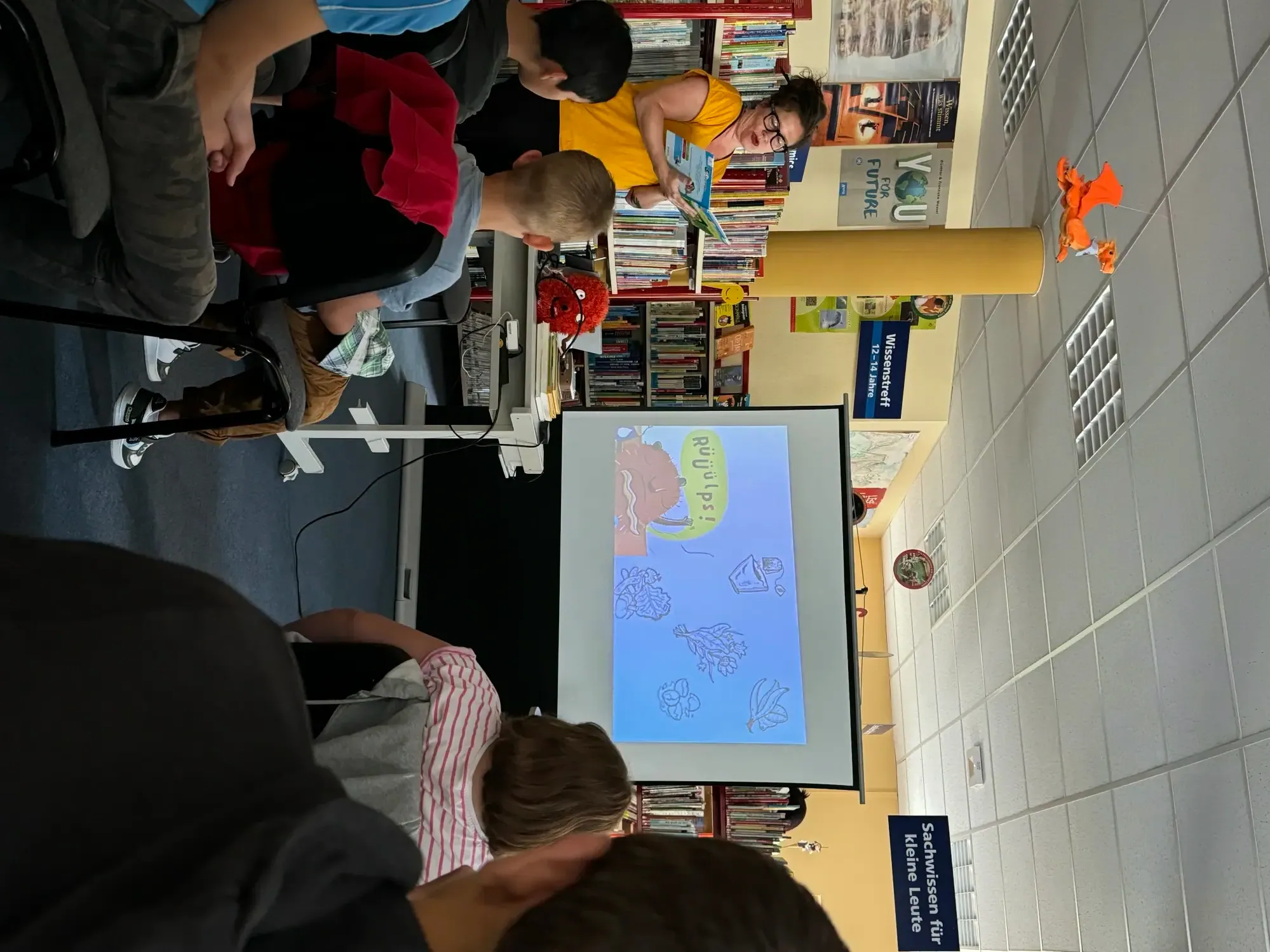 Besuch in der Stadtbibliothek