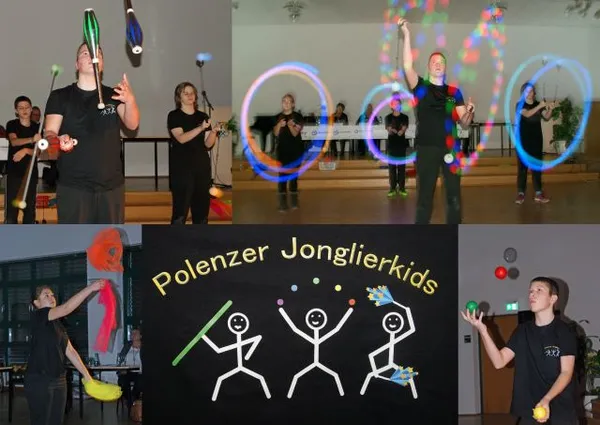 Collage Auftritt bei Lebenshilfe