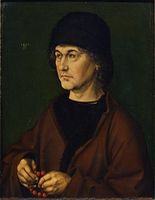 Selbstporträt Dürers im Alter