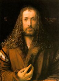 Selbstporträt Dürers in jungen Jahren