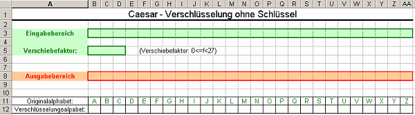 Entwurf Rechenblatt